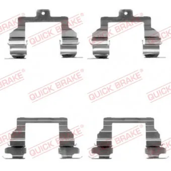 Kit d'accessoires, plaquette de frein à disque QUICK BRAKE 109-1291