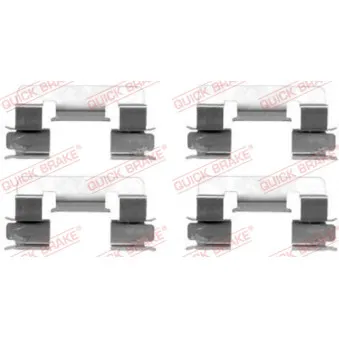 Kit d'accessoires, plaquette de frein à disque QUICK BRAKE 109-1293