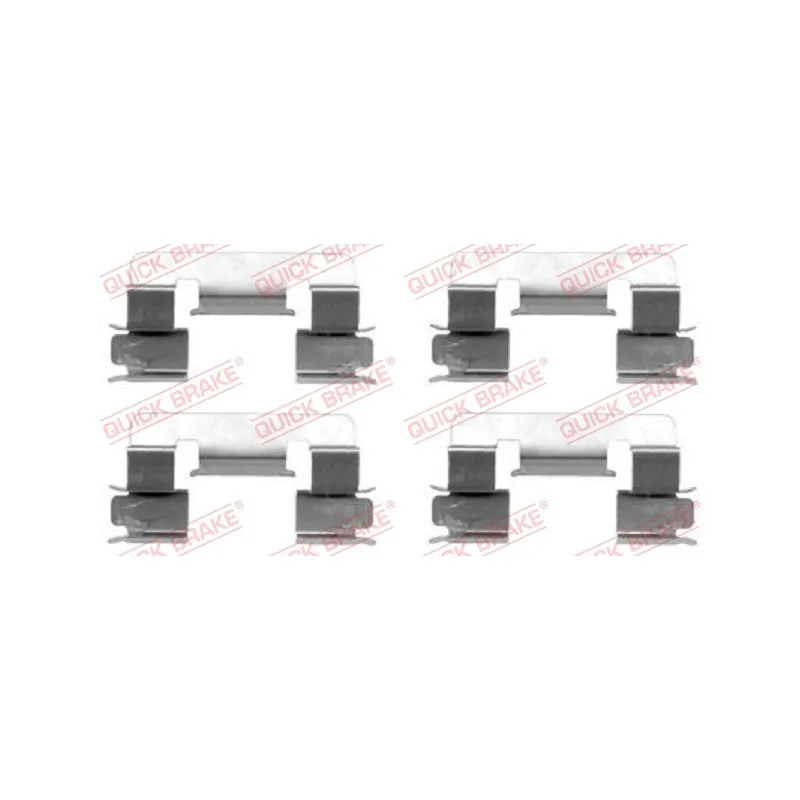 Kit d'accessoires, plaquette de frein à disque QUICK BRAKE 109-1293