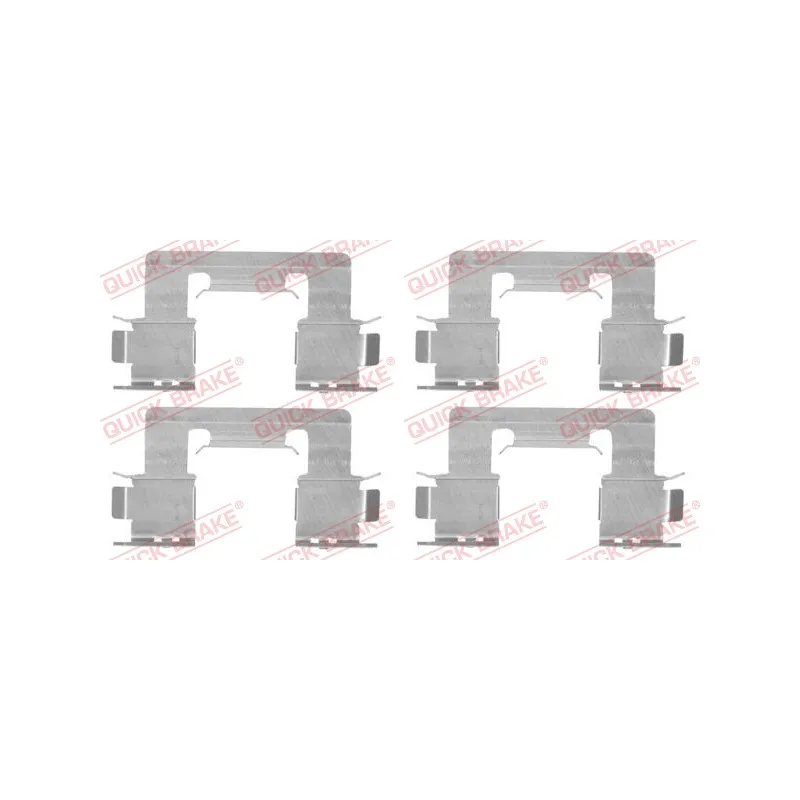 Kit d'accessoires, plaquette de frein à disque QUICK BRAKE 109-1294