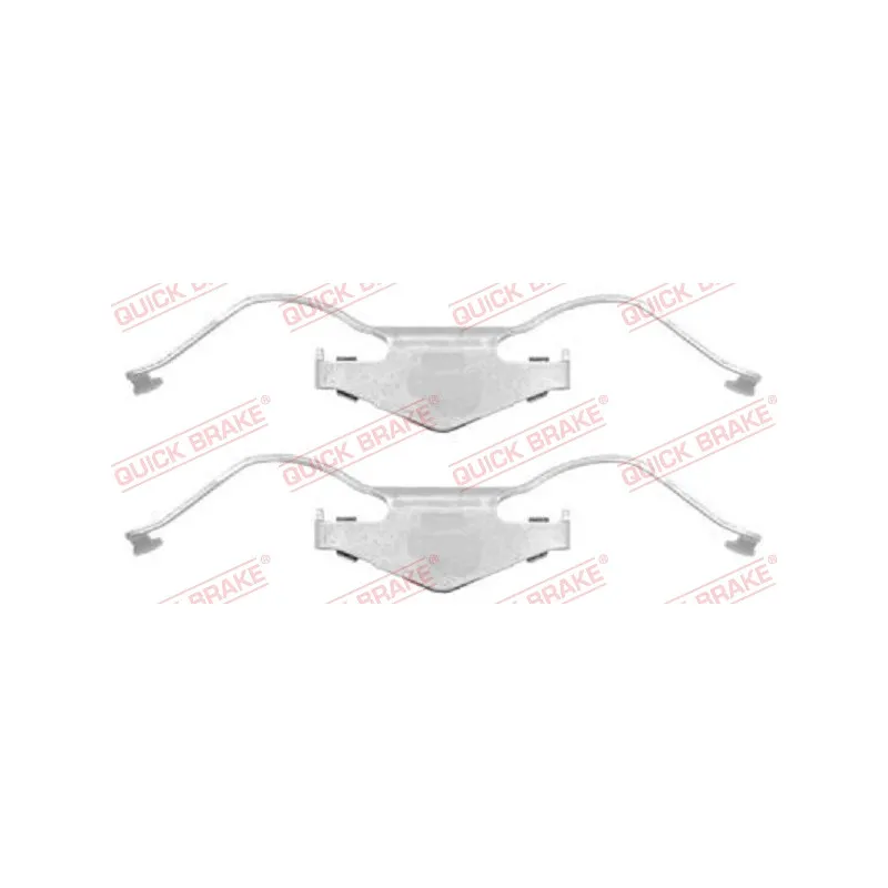 Kit d'accessoires, plaquette de frein à disque QUICK BRAKE 109-1297