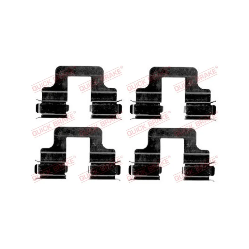 Kit d'accessoires, plaquette de frein à disque QUICK BRAKE 109-1606