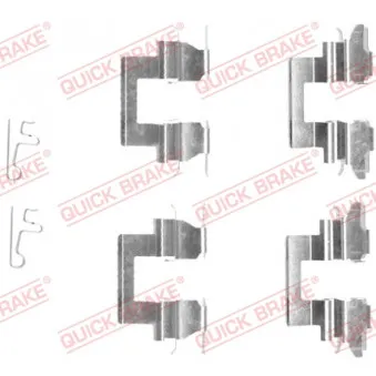 Kit d'accessoires, plaquette de frein à disque QUICK BRAKE 109-1608