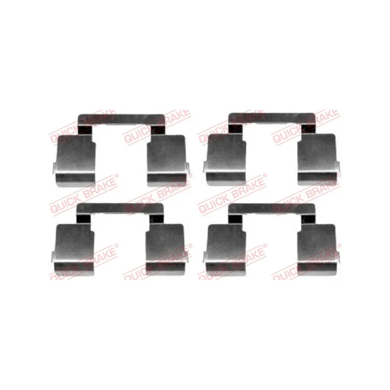 Kit d'accessoires, plaquette de frein à disque QUICK BRAKE 109-1609