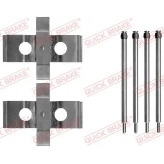 Kit d'accessoires, plaquette de frein à disque QUICK BRAKE 109-1611