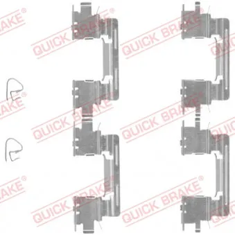 Kit d'accessoires, plaquette de frein à disque QUICK BRAKE 109-1613