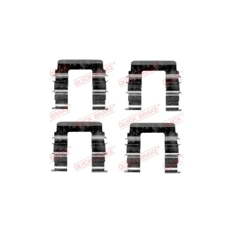 Kit d'accessoires, plaquette de frein à disque QUICK BRAKE 109-1615