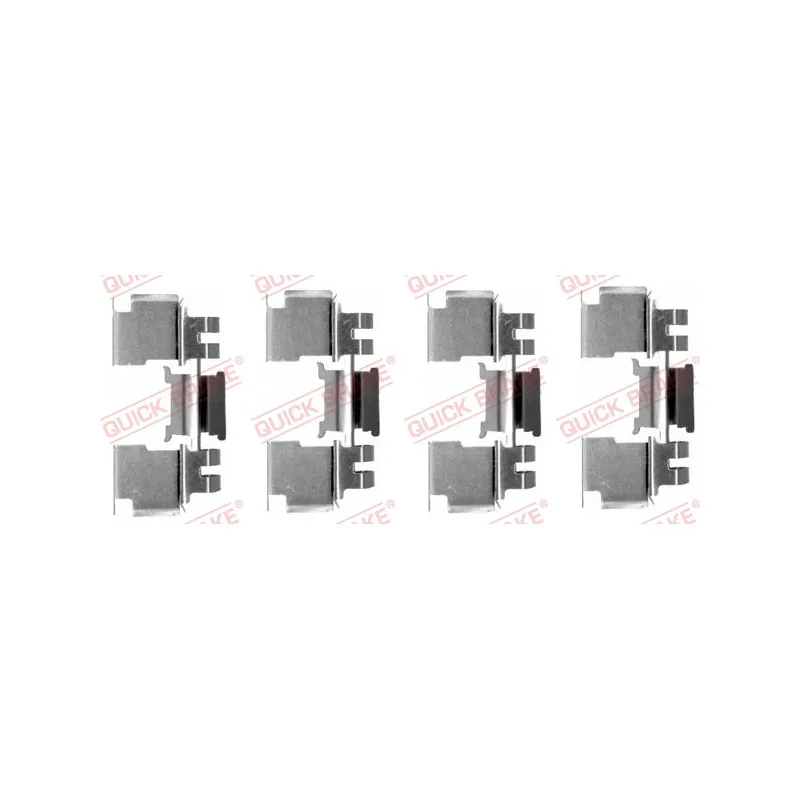 Kit d'accessoires, plaquette de frein à disque QUICK BRAKE 109-1621