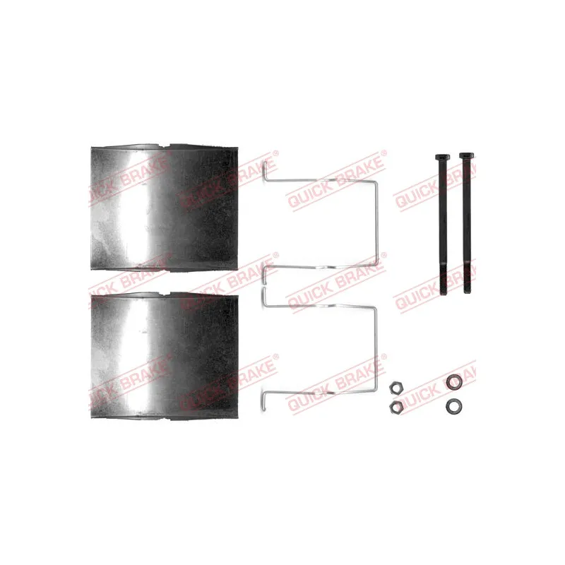 Kit d'accessoires, plaquette de frein à disque QUICK BRAKE 109-1623