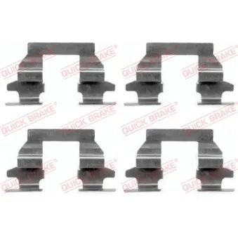 Kit d'accessoires, plaquette de frein à disque QUICK BRAKE 109-1625