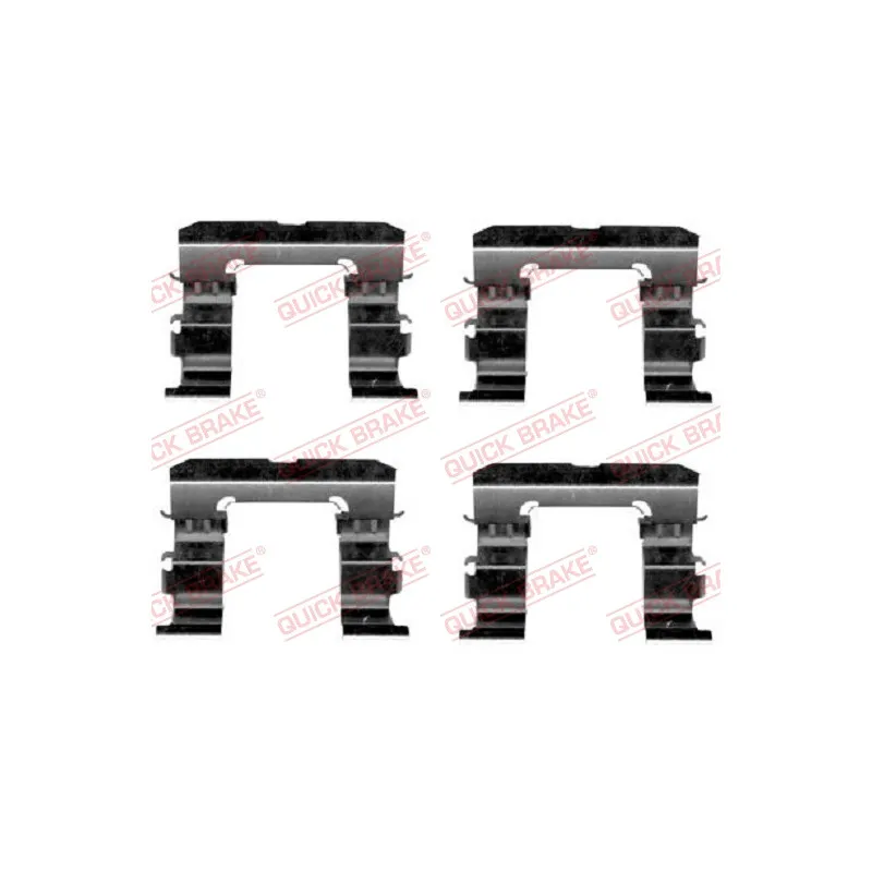 Kit d'accessoires, plaquette de frein à disque QUICK BRAKE 109-1632