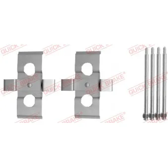 Kit d'accessoires, plaquette de frein à disque QUICK BRAKE 109-1635