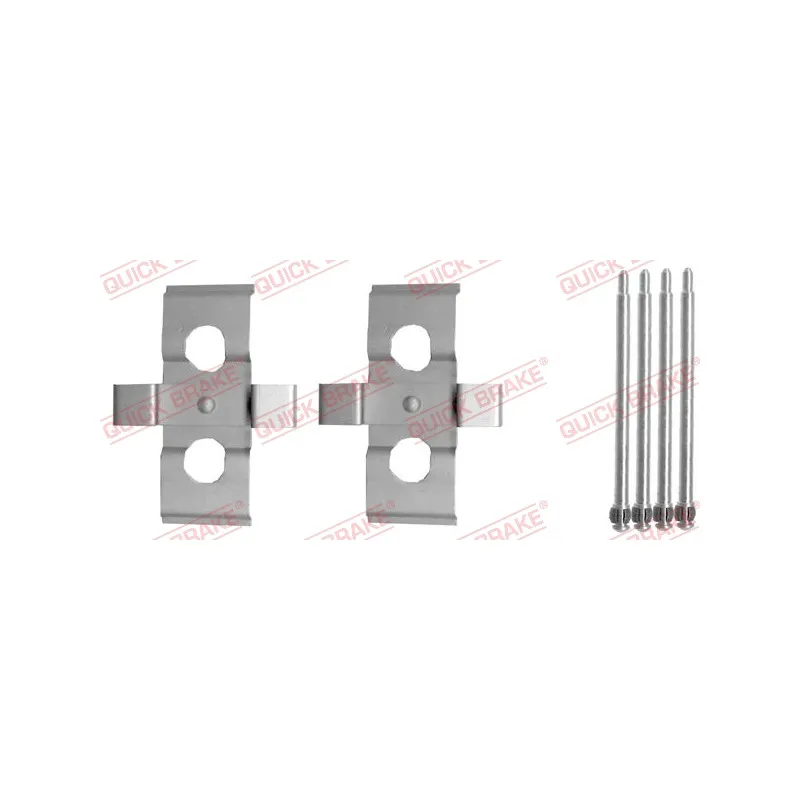 Kit d'accessoires, plaquette de frein à disque QUICK BRAKE 109-1635