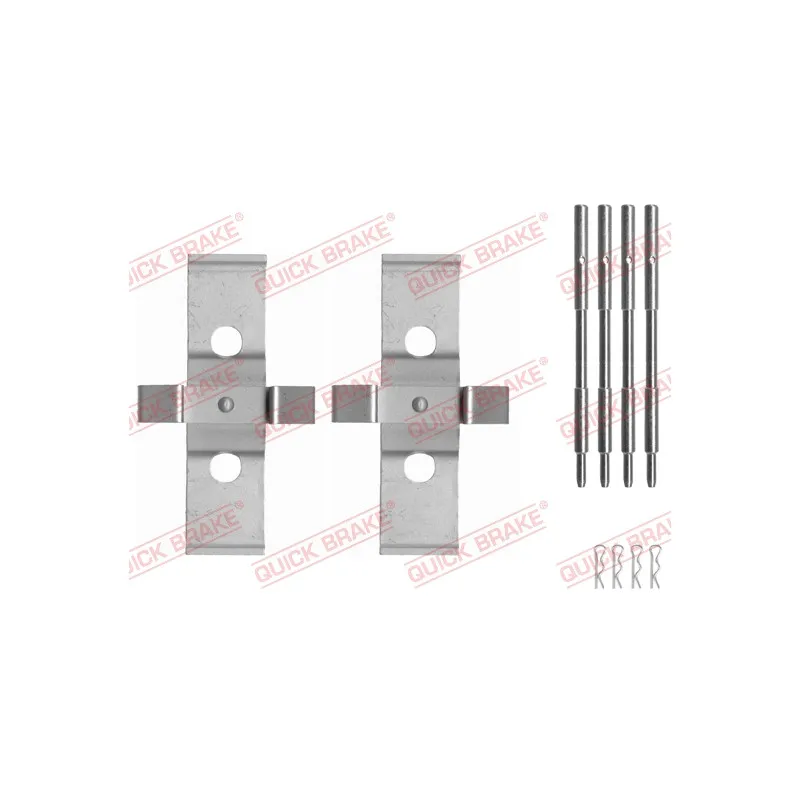 Kit d'accessoires, plaquette de frein à disque QUICK BRAKE 109-1637