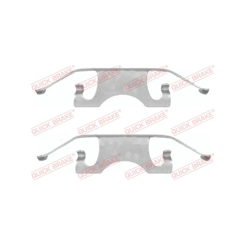 Kit d'accessoires, plaquette de frein à disque QUICK BRAKE 109-1640