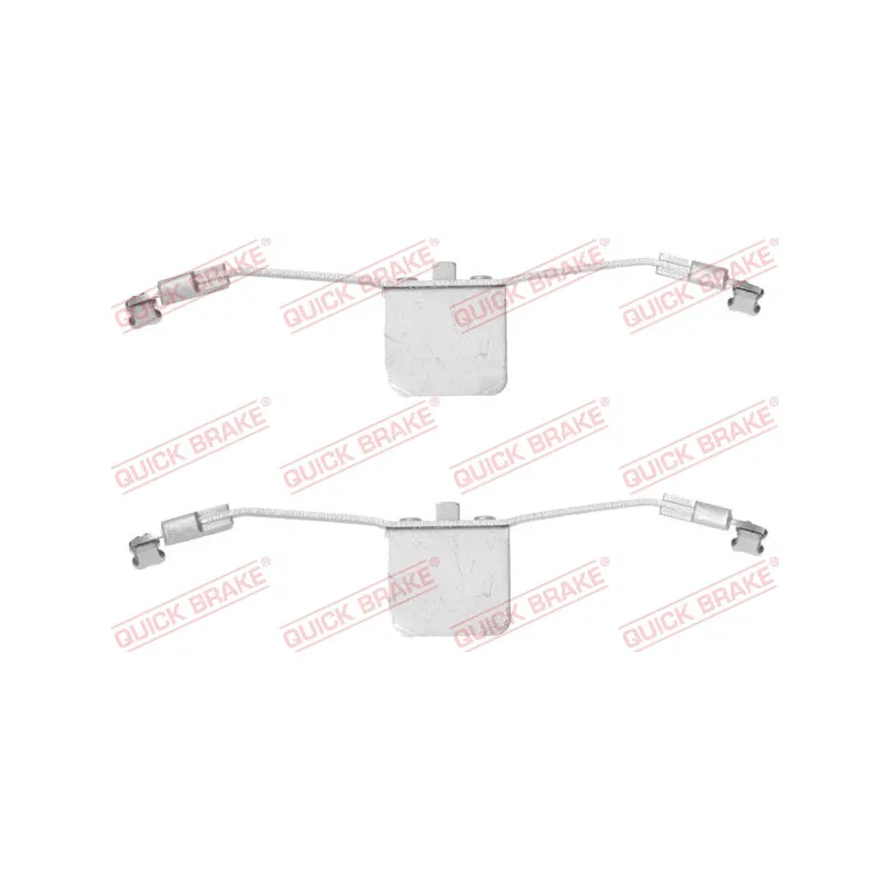 Kit d'accessoires, plaquette de frein à disque QUICK BRAKE 109-1641