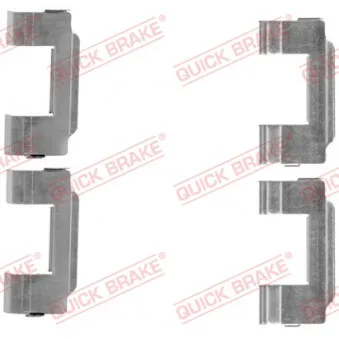 Kit d'accessoires, plaquette de frein à disque QUICK BRAKE 109-1646