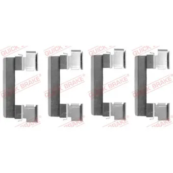 Kit d'accessoires, plaquette de frein à disque QUICK BRAKE 109-1655