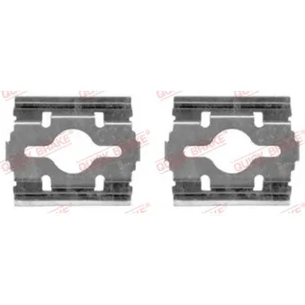Kit d'accessoires, plaquette de frein à disque QUICK BRAKE 109-1657