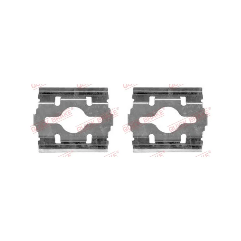 Kit d'accessoires, plaquette de frein à disque QUICK BRAKE 109-1657