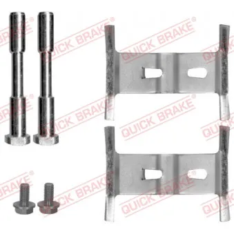 Kit d'accessoires, plaquette de frein à disque QUICK BRAKE 109-1658