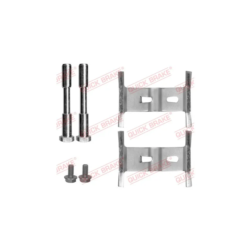 Kit d'accessoires, plaquette de frein à disque QUICK BRAKE 109-1658