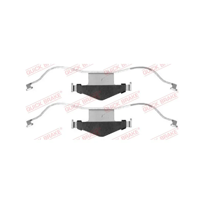 Kit d'accessoires, plaquette de frein à disque QUICK BRAKE 109-1659