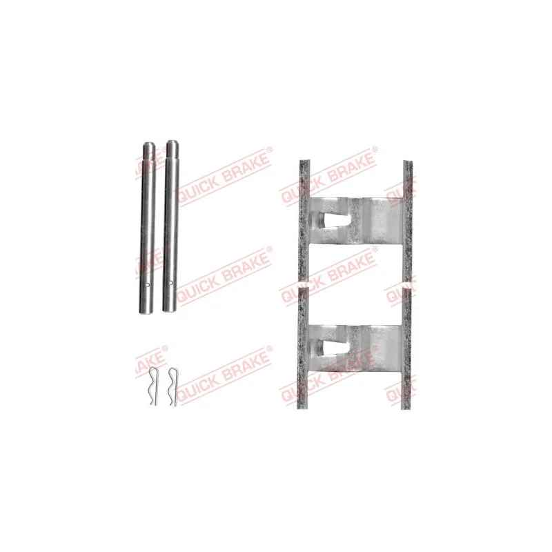 Kit d'accessoires, plaquette de frein à disque QUICK BRAKE 109-1660