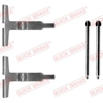Kit d'accessoires, plaquette de frein à disque QUICK BRAKE 109-1661