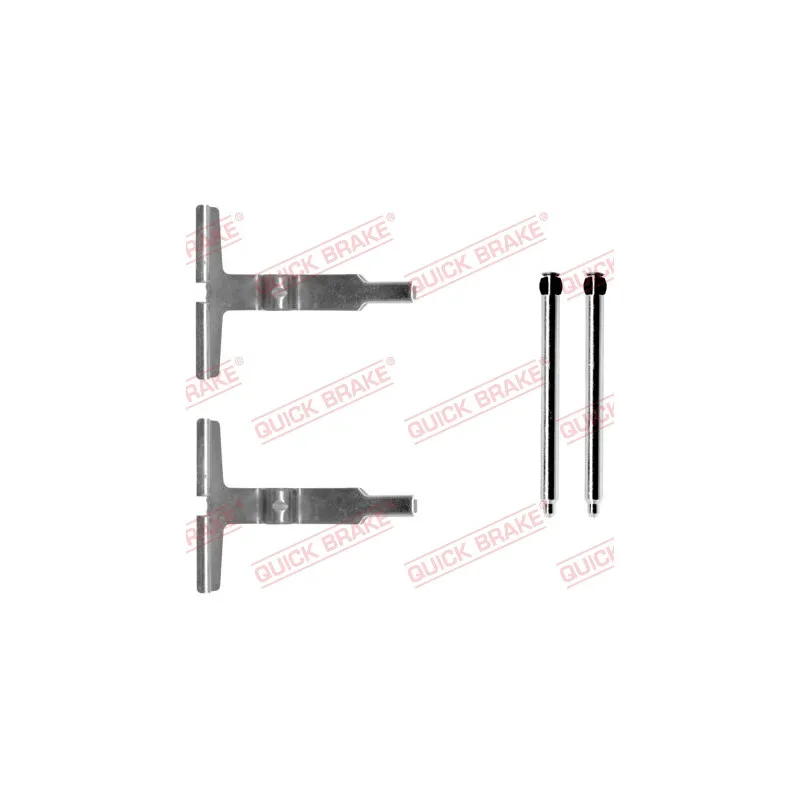Kit d'accessoires, plaquette de frein à disque QUICK BRAKE 109-1661