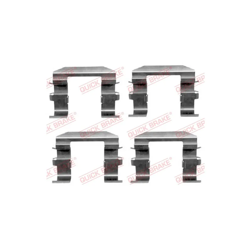 Kit d'accessoires, plaquette de frein à disque QUICK BRAKE 109-1664