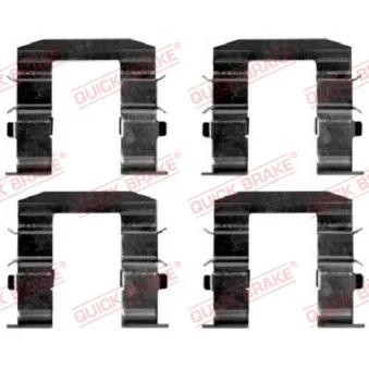 Kit d'accessoires, plaquette de frein à disque QUICK BRAKE 109-1665