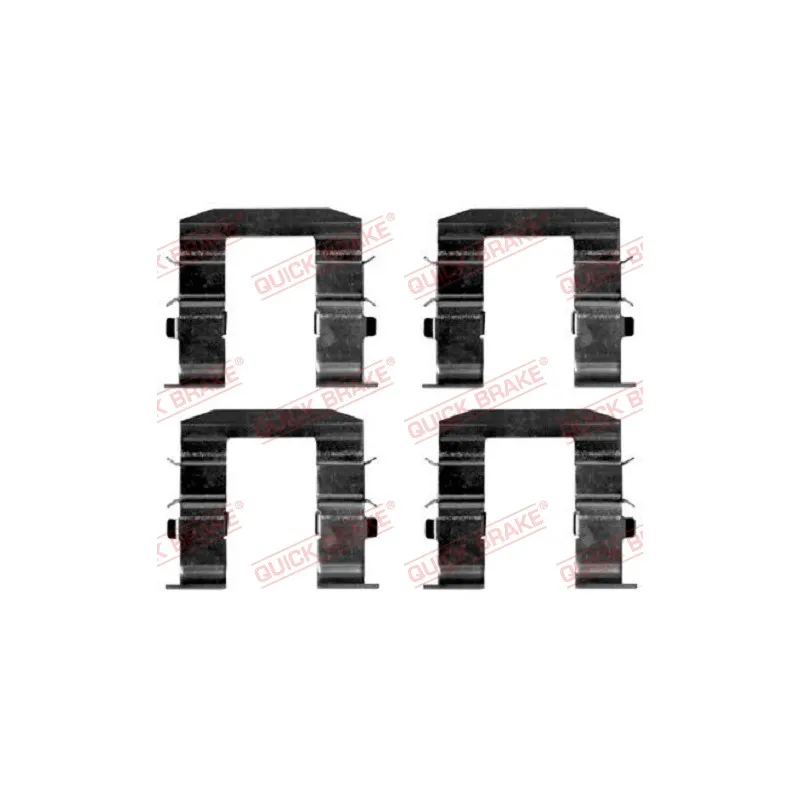 Kit d'accessoires, plaquette de frein à disque QUICK BRAKE 109-1665