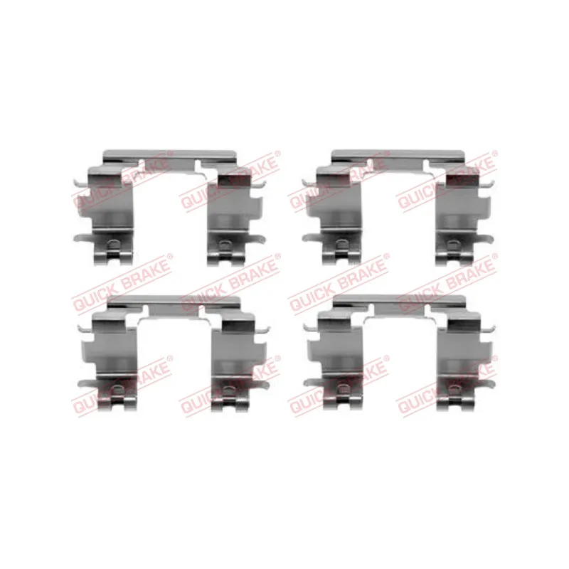 Kit d'accessoires, plaquette de frein à disque QUICK BRAKE 109-1670