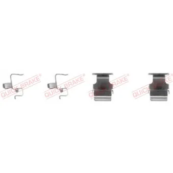 Kit d'accessoires, plaquette de frein à disque QUICK BRAKE 109-1673