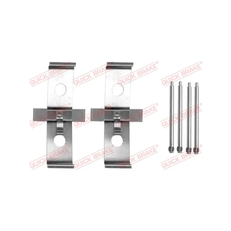 Kit d'accessoires, plaquette de frein à disque QUICK BRAKE 109-1674