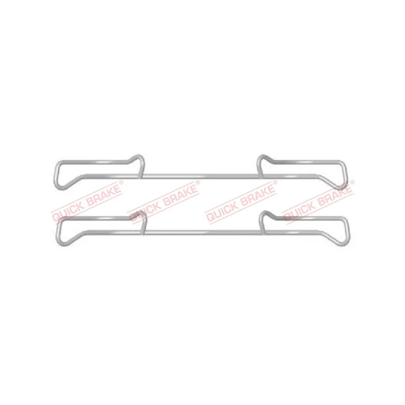 Kit d'accessoires, plaquette de frein à disque QUICK BRAKE 109-1678