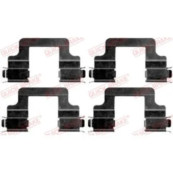 Kit d'accessoires, plaquette de frein à disque QUICK BRAKE 109-1679