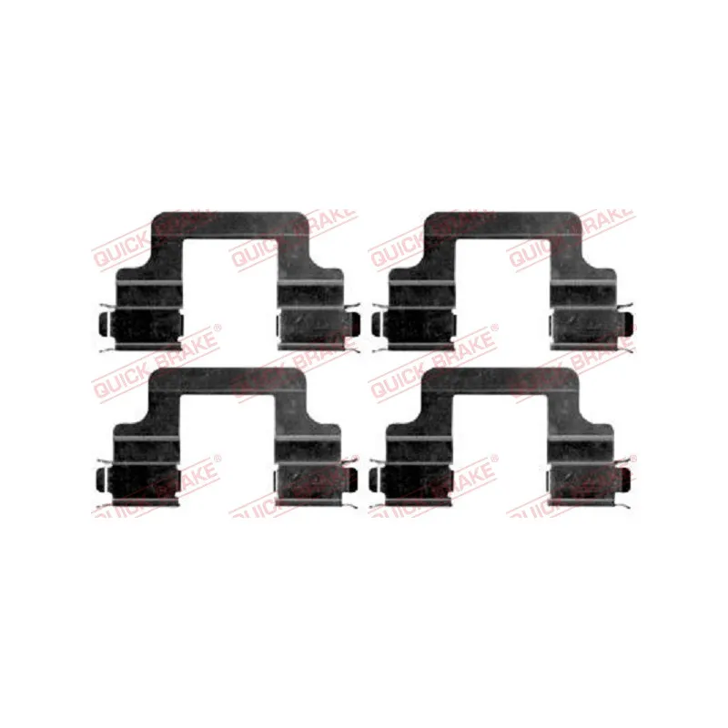 Kit d'accessoires, plaquette de frein à disque QUICK BRAKE 109-1679