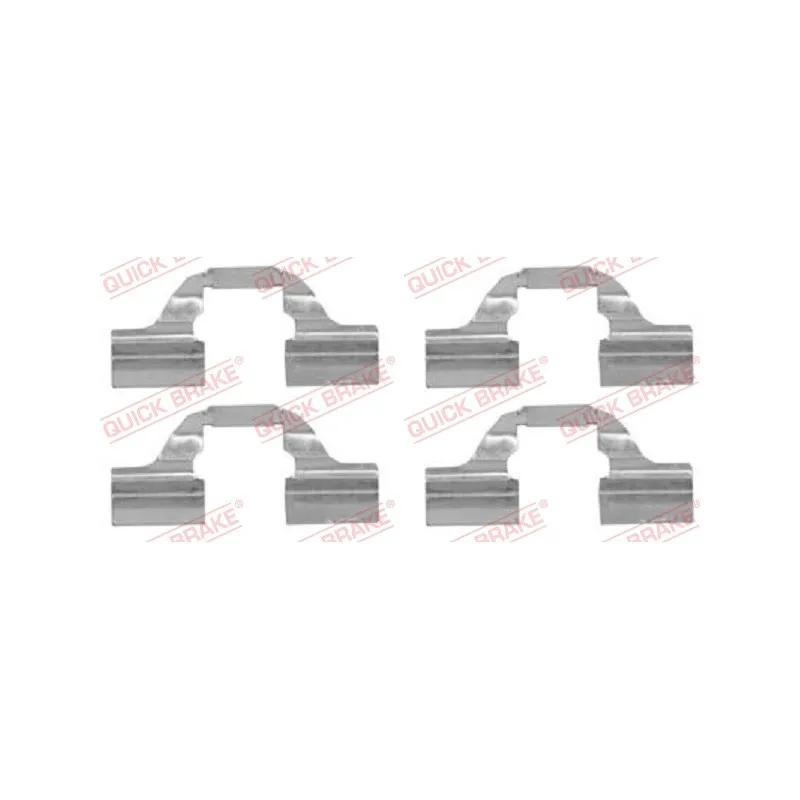 Kit d'accessoires, plaquette de frein à disque QUICK BRAKE 109-1684