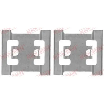 Kit d'accessoires, plaquette de frein à disque QUICK BRAKE 109-1688