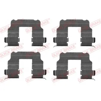 Kit d'accessoires, plaquette de frein à disque QUICK BRAKE 109-1690