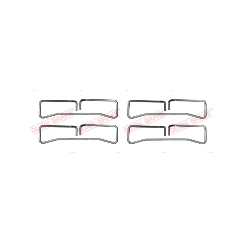 Kit d'accessoires, plaquette de frein à disque QUICK BRAKE 109-1691