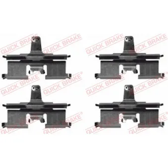 Kit d'accessoires, plaquette de frein à disque QUICK BRAKE 109-1692