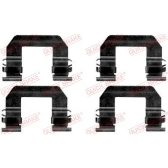 Kit d'accessoires, plaquette de frein à disque QUICK BRAKE 109-1693