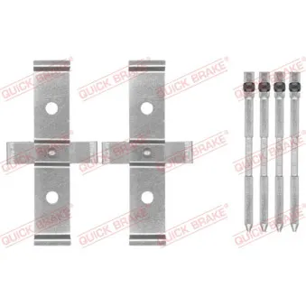 Kit d'accessoires, plaquette de frein à disque QUICK BRAKE 109-1694