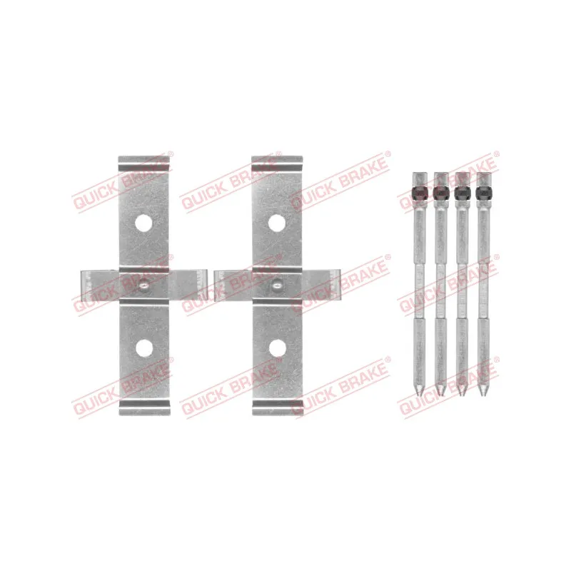 Kit d'accessoires, plaquette de frein à disque QUICK BRAKE 109-1694
