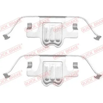 Kit d'accessoires, plaquette de frein à disque QUICK BRAKE 109-1695