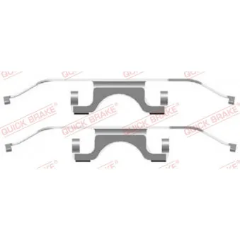 Kit d'accessoires, plaquette de frein à disque QUICK BRAKE 109-1702