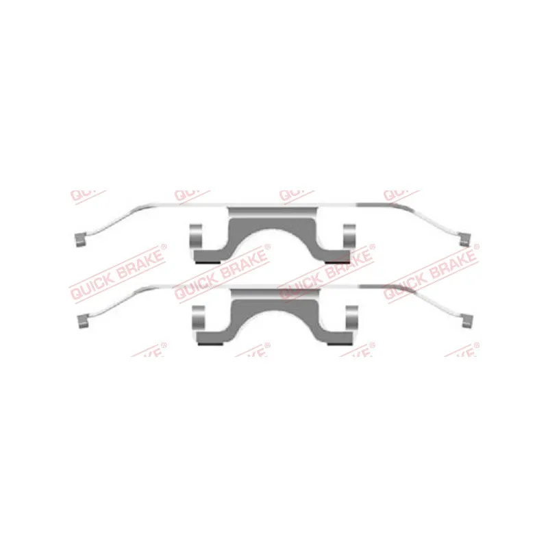 Kit d'accessoires, plaquette de frein à disque QUICK BRAKE 109-1702